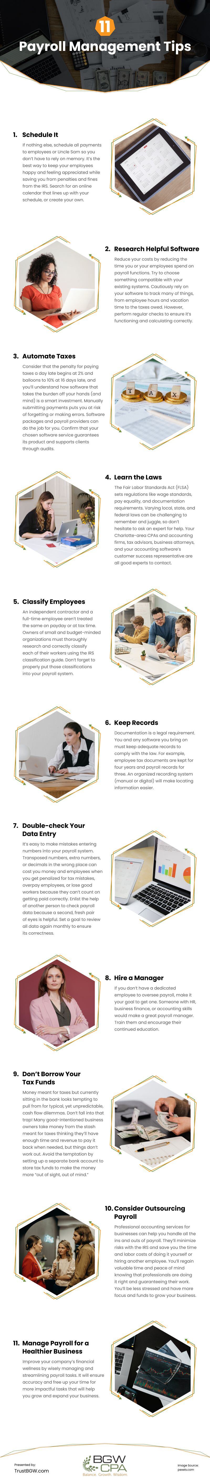 Payroll Management Tips for Business Owners